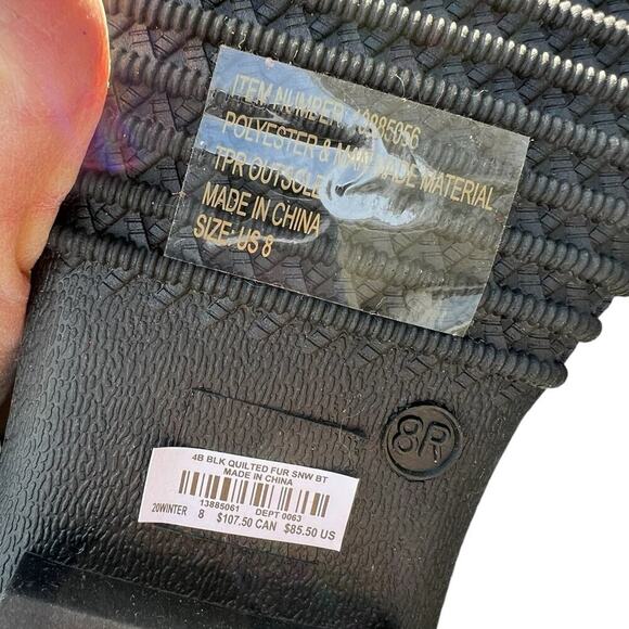 NWOT Torrid women’s size 8 L sherpa boots - Picture 7 of 7